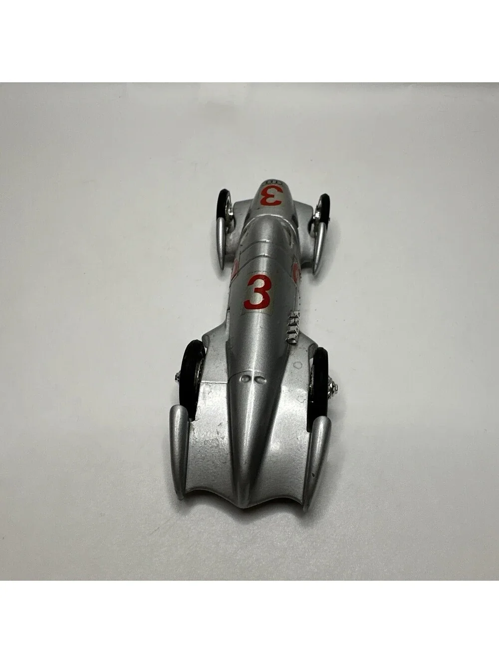 Brumm Audi Union - Diecast - 1:43 Scale (Silver Car #3) (Made in Italy)